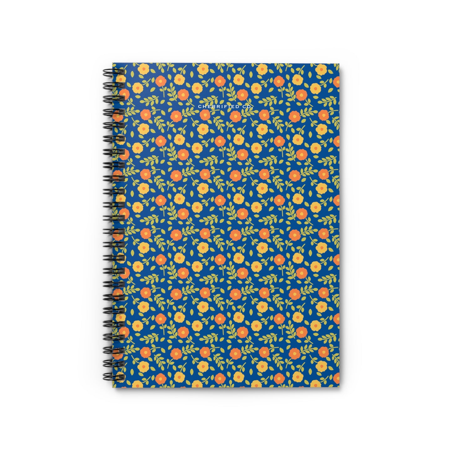 Spiral Notebook - Ruled Line | Bright Blooms | Cherrified Co. Design