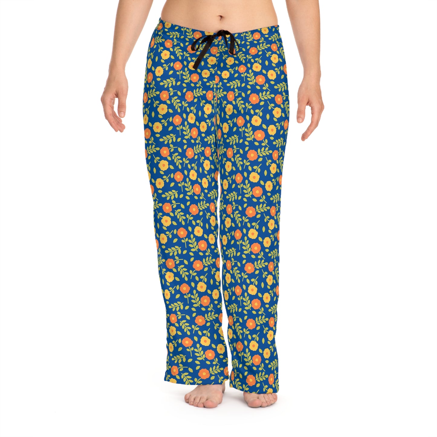 Women's Pajama Pants (AOP) | Bright Blooms | Cherrified Co. Design