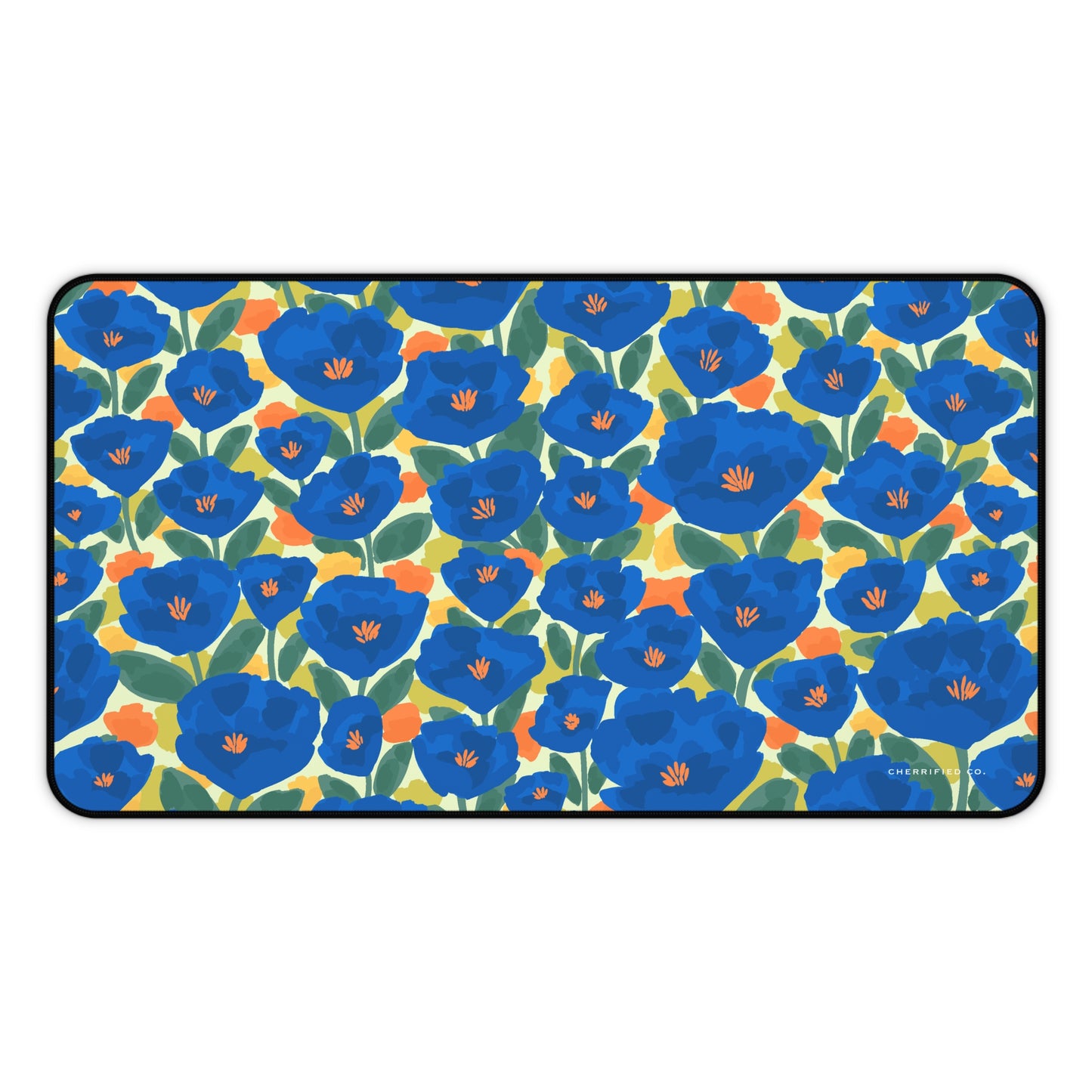 Desk Mat | Mousepad | Sapphire Garden | Cherrified Co. Design