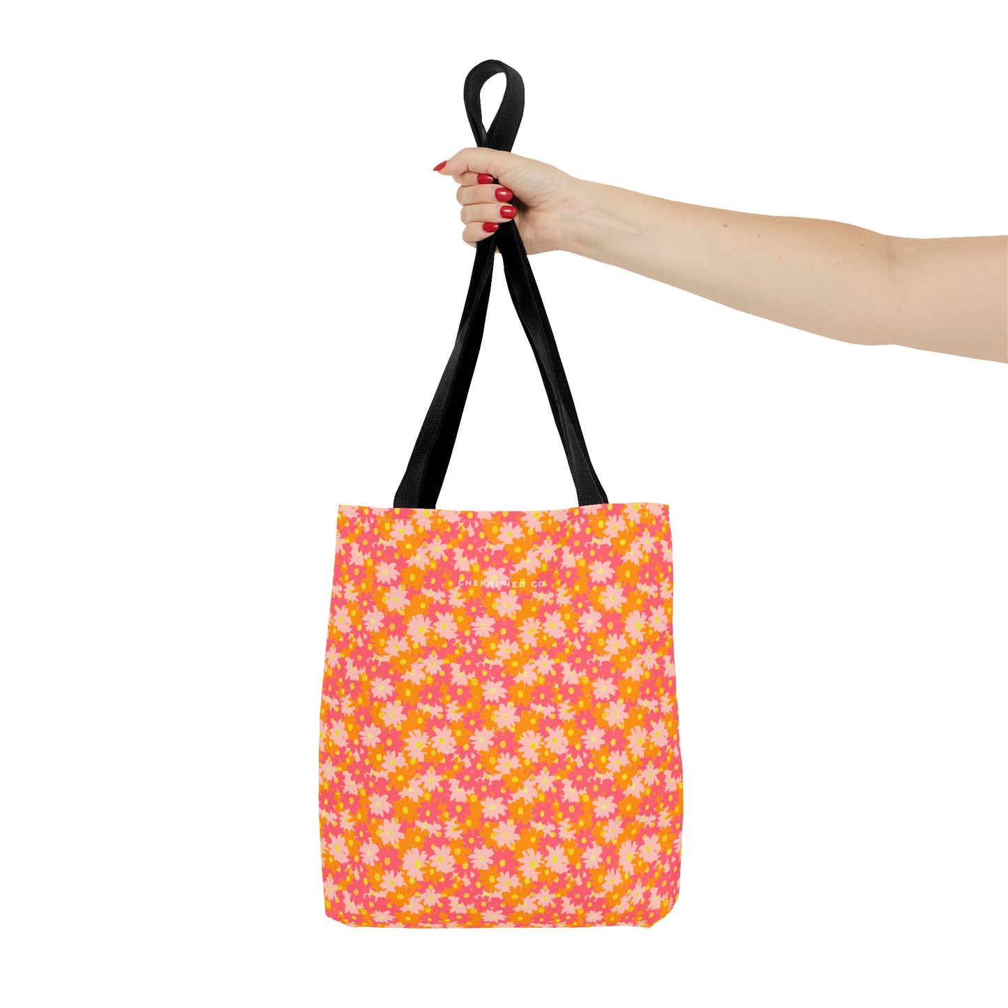 Tote Bag (AOP) | Zesty Florals | Cherrified Co. Design