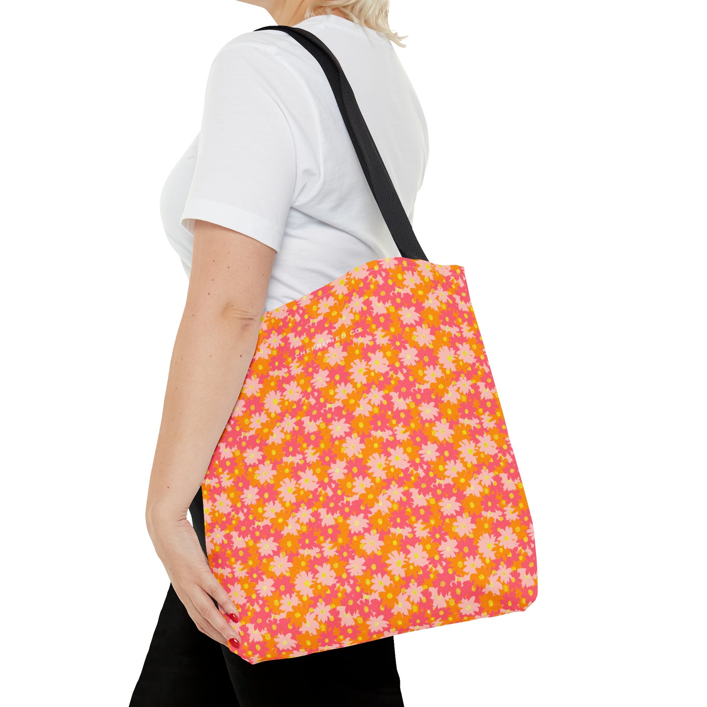 Tote Bag (AOP) | Zesty Florals | Cherrified Co. Design