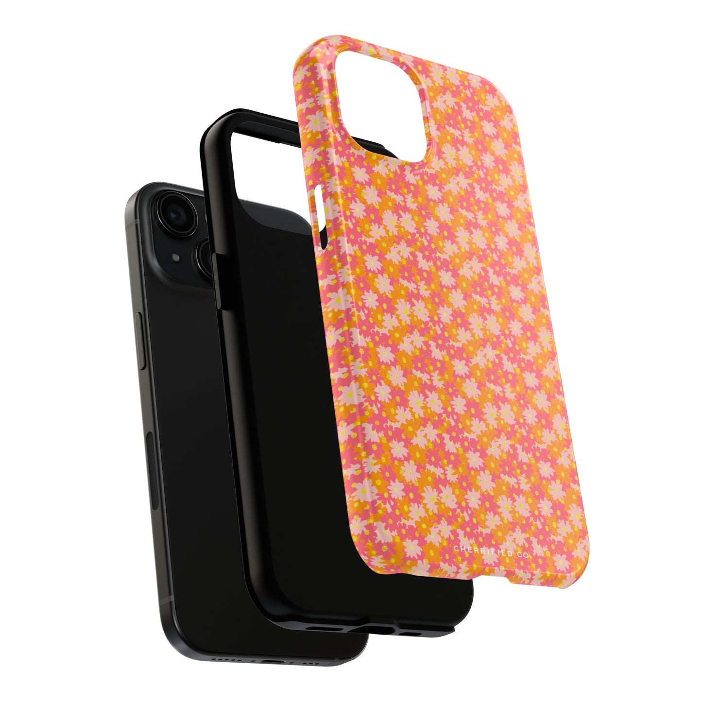 Tough iPhone 15 Case | Zesty Florals | Cherrified Co. Design