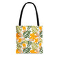 Tote Bag (AOP) | Yellow Floral | Cherrified Co. Design