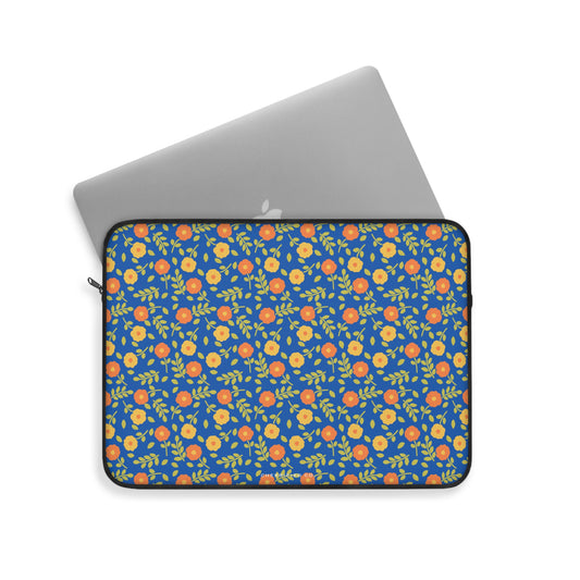 Laptop Sleeve | Sapphire Garden | Cherrified Co. Design
