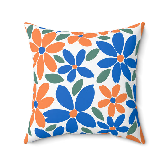 Spun Polyester Square Pillow | Spring in Ottersberg | Cherrified Co. Design