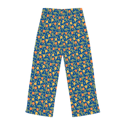 Women's Pajama Pants (AOP) | Bright Blooms | Cherrified Co. Design