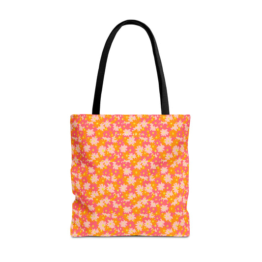 Tote Bag (AOP) | Zesty Florals | Cherrified Co. Design
