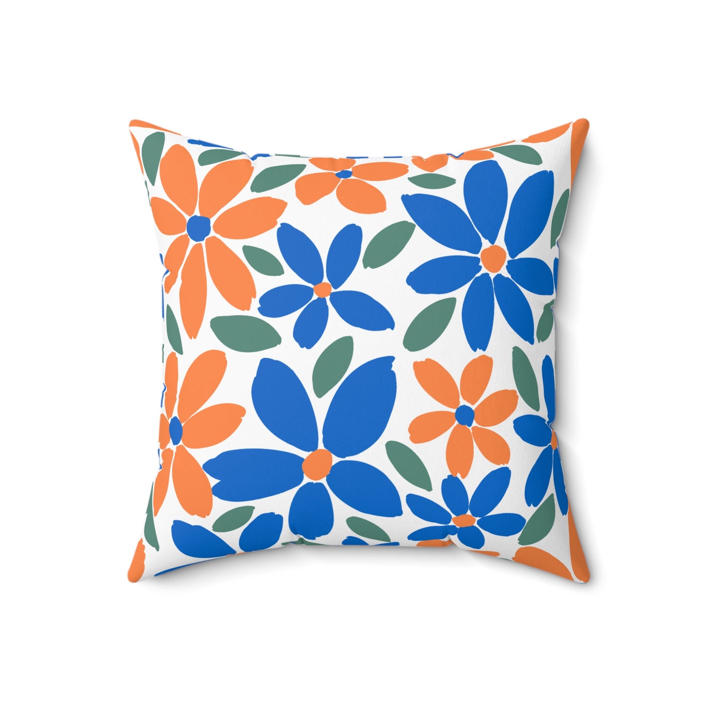 Spun Polyester Square Pillow | Spring in Ottersberg | Cherrified Co. Design