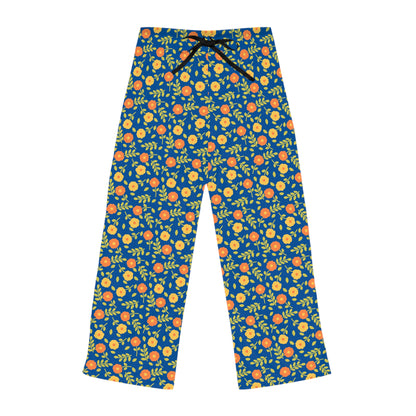 Women's Pajama Pants (AOP) | Bright Blooms | Cherrified Co. Design