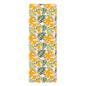 Rubber Yoga Mat | Yellow Floral; Botanical | Cherrified Co. Design