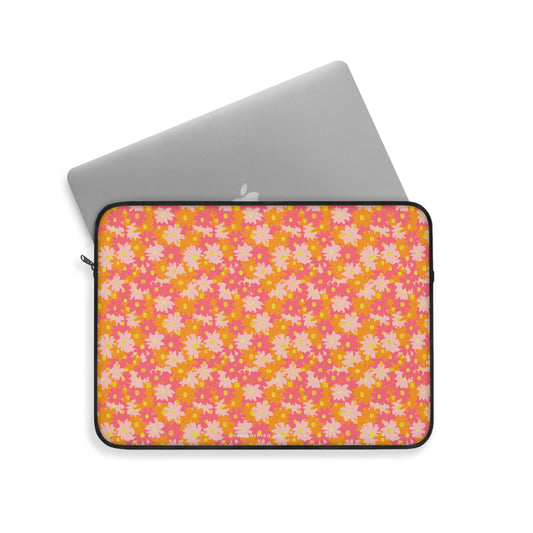 Laptop Sleeve | Zesty Florals | Cherrified Co. Design