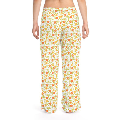 Women's Pajama Pants (AOP) | Bright Blooms | Cherrified Co. Design